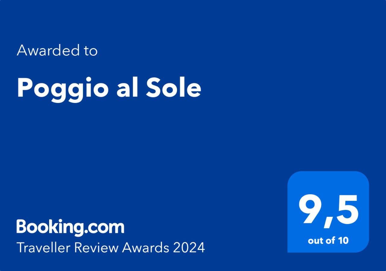 Poggio Al Sole Apartment Montespertoli Bagian luar foto